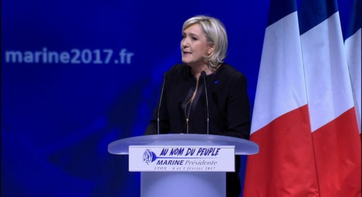 Campanha eleitoral de Marine Le Pen