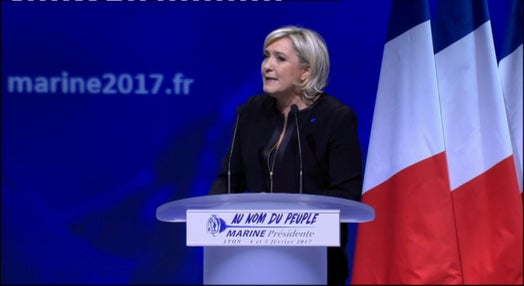 Campanha eleitoral de Marine Le Pen