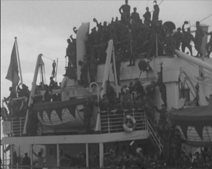 Partida de tropas para o Ultramar