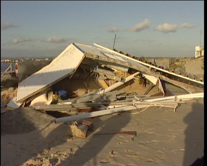Mau tempo no Algarve