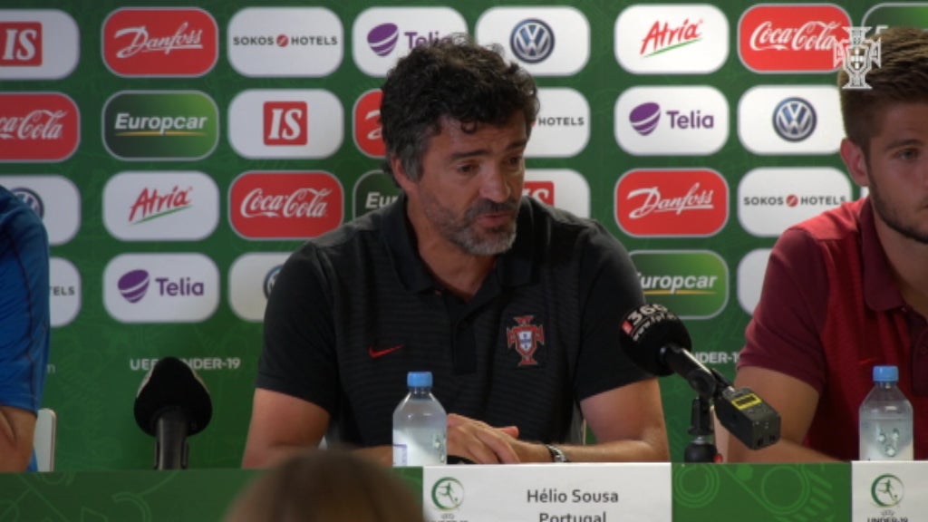 Futebol: Declarações de Hélio Sousa