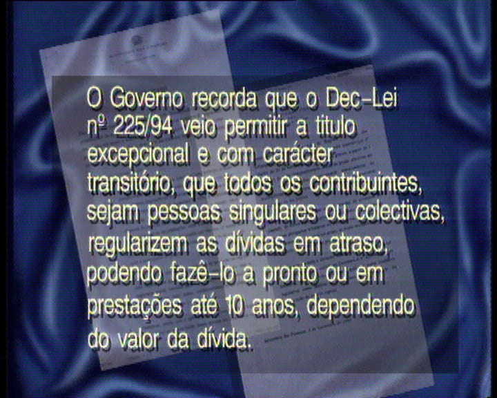 Pagamento de dívidas ao fisco e segurança social