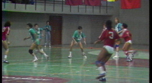 Jogo de andebol feminino Benfica vs Valência