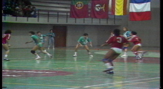 Jogo de andebol feminino Benfica vs Valência