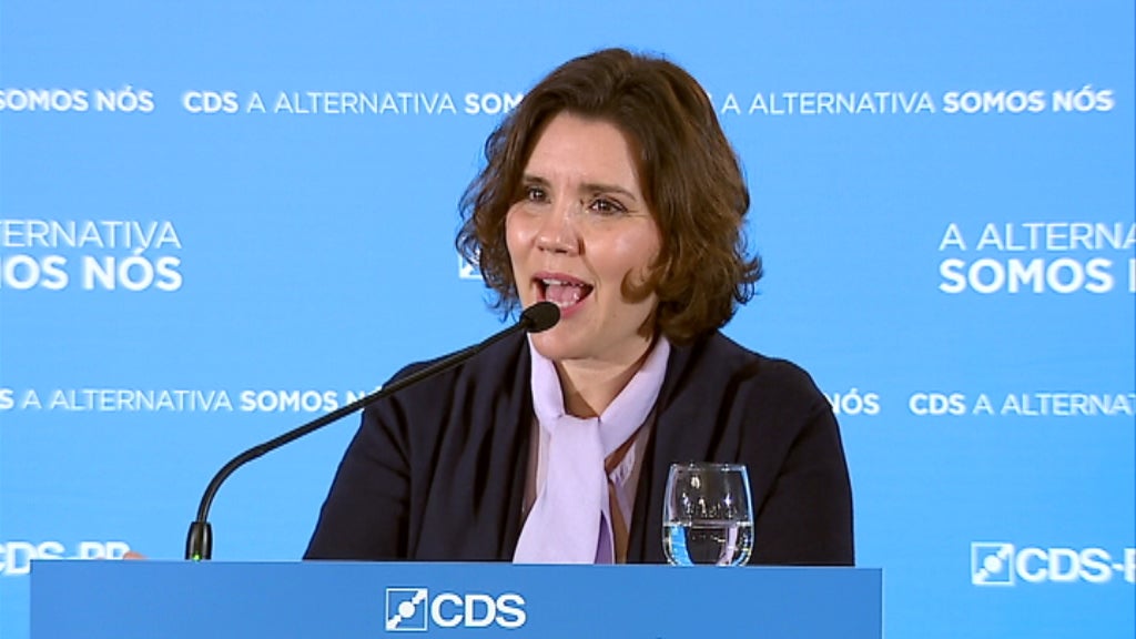 Intervenção de Assunção Cristas nas jornadas do CDS-PP