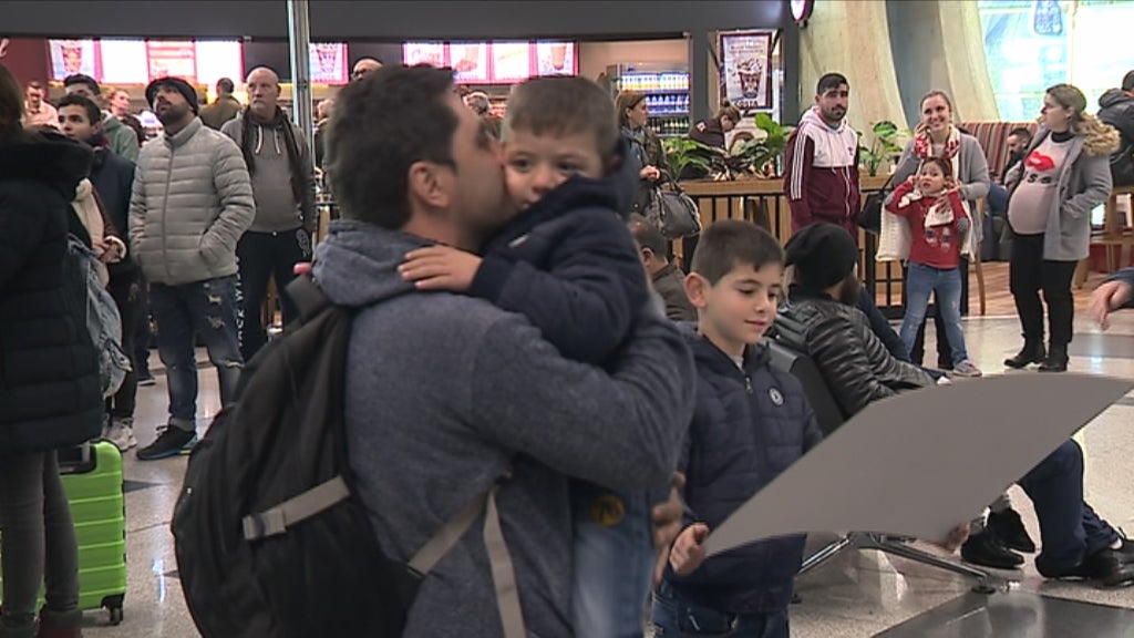 Chegada de emigrantes a Lisboa