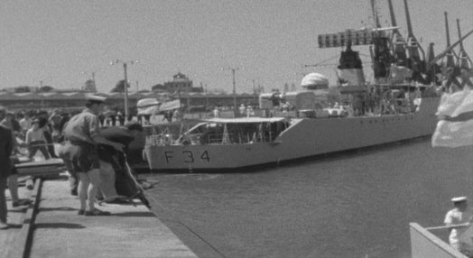 Navios da Armada Britânica no Porto de Leixões