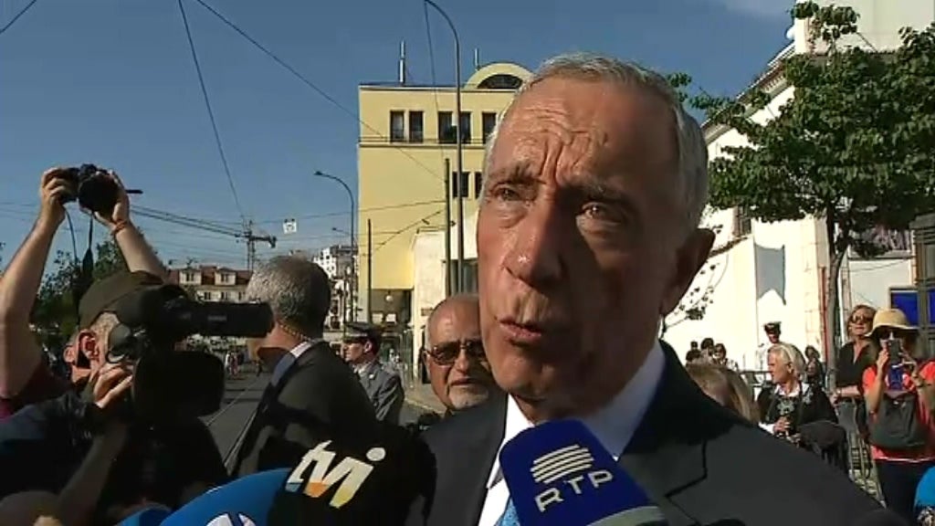 Declarações de Marcelo Rebelo de Sousa