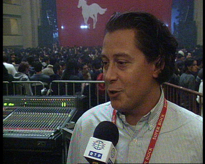 Estreia do VIIº Festival Super Bock Super Rock