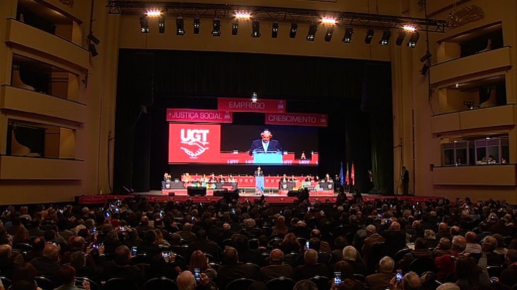 Marcelo Rebelo de Sousa no Congresso da UGT