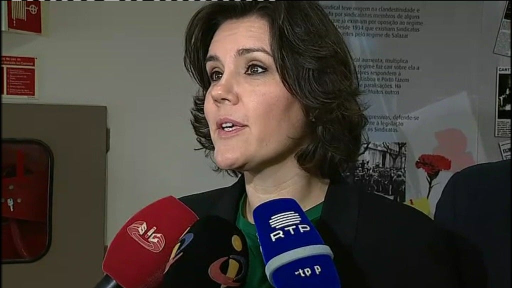 Conferência de imprensa de Assunção Cristas