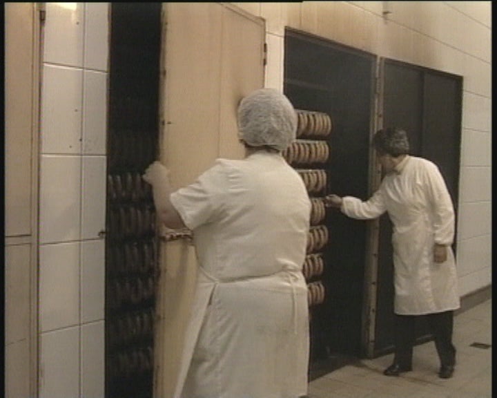 Produção de alheiras de Mirandela