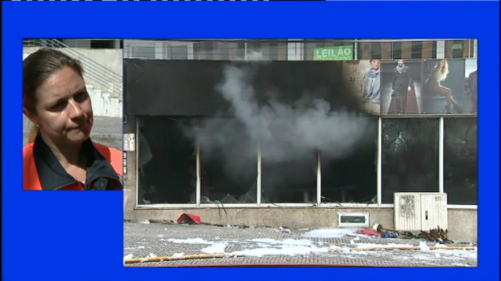 Incêndio em Leça do Balio