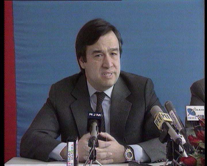 Conferência de imprensa de António Guterres