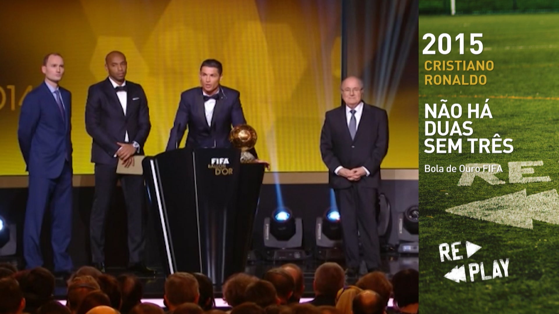 2015 Cristiano Ronaldo: Não há duas sem três