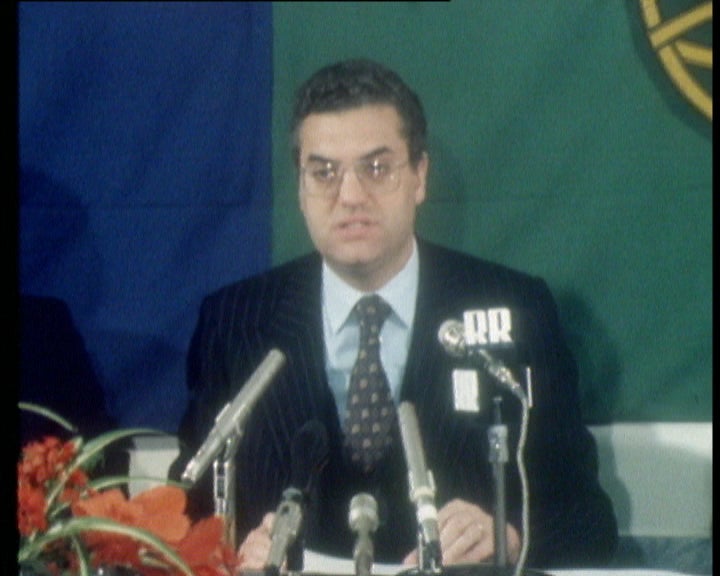 Conferência de imprensa de Freitas do Amaral