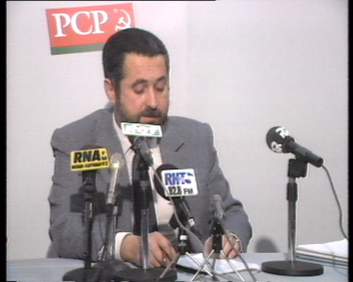 Conferência de imprensa da comissão política do PCP