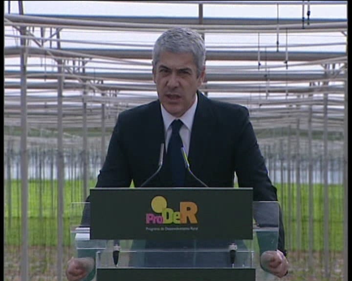 José Sócrates em Torres Vedras