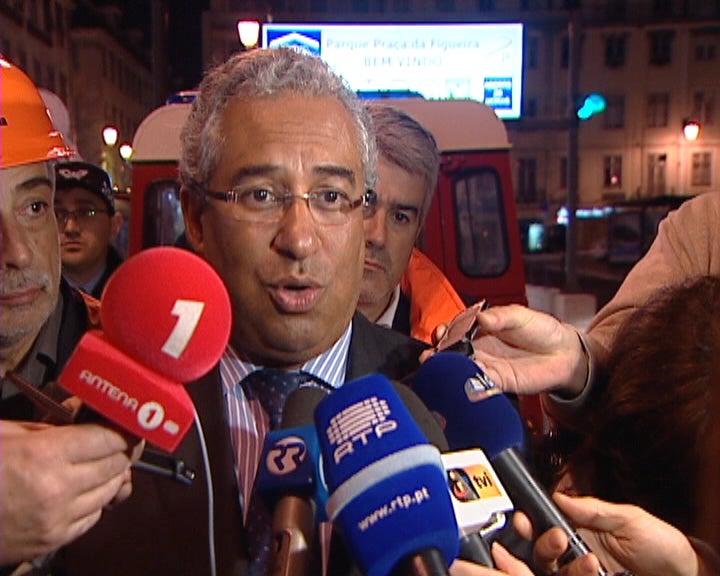 Incêndio num Prédio em Lisboa