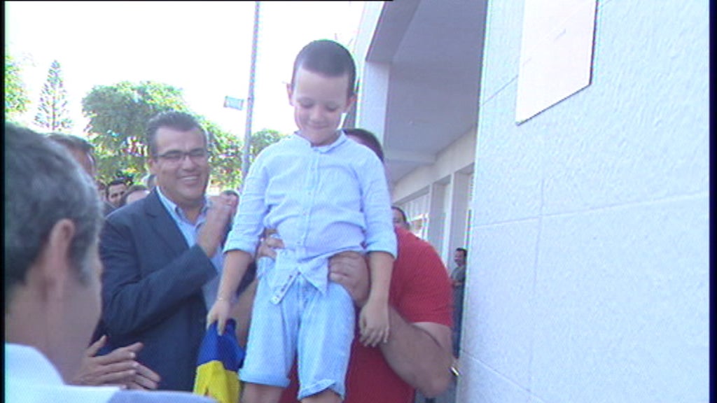 Inauguração do edifício Tamariz