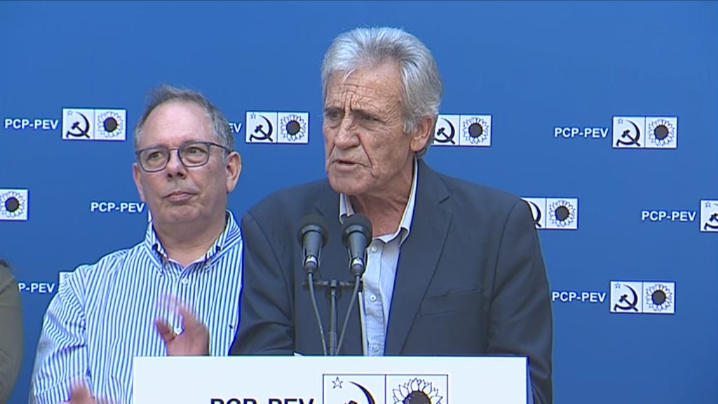 Comício do PCP em Lisboa