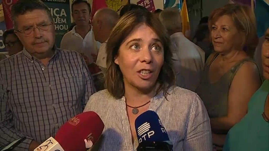 Catarina Martins na Moita