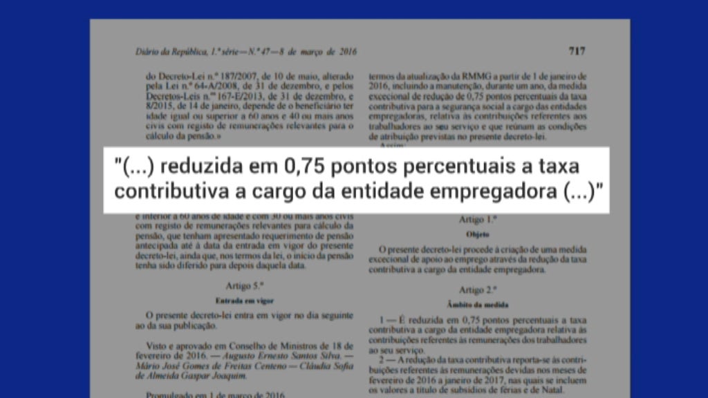 PSD reduziu TSU em 2014