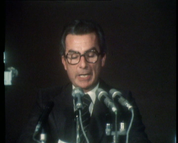 Conferência de imprensa da Aliança Democrática