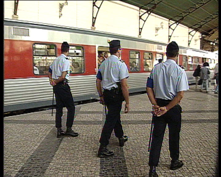Policiamento dos transportes públicos