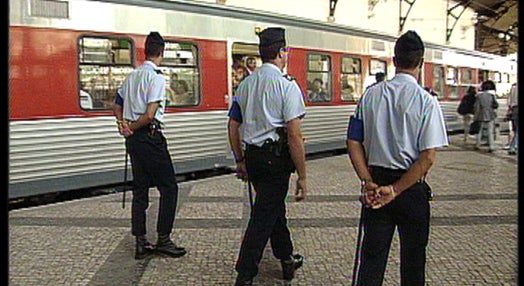 Policiamento dos transportes públicos