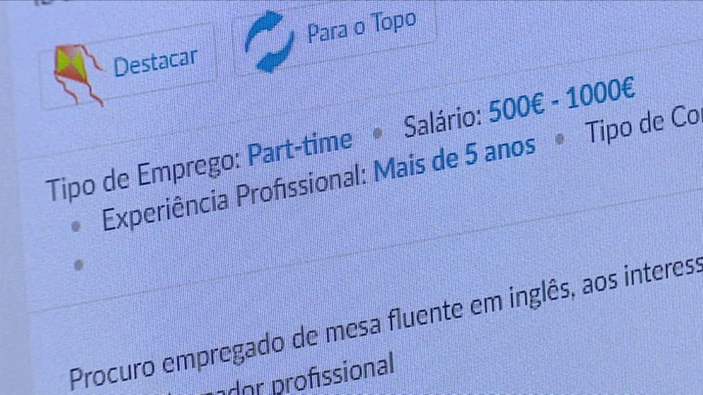 Diminuição do desemprego