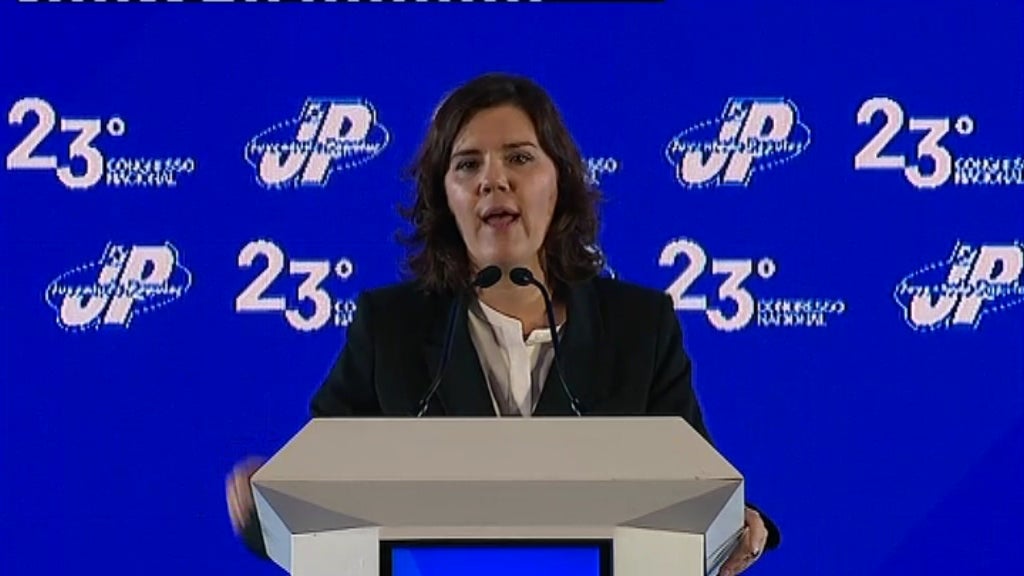 Discurso de Assunção Cristas