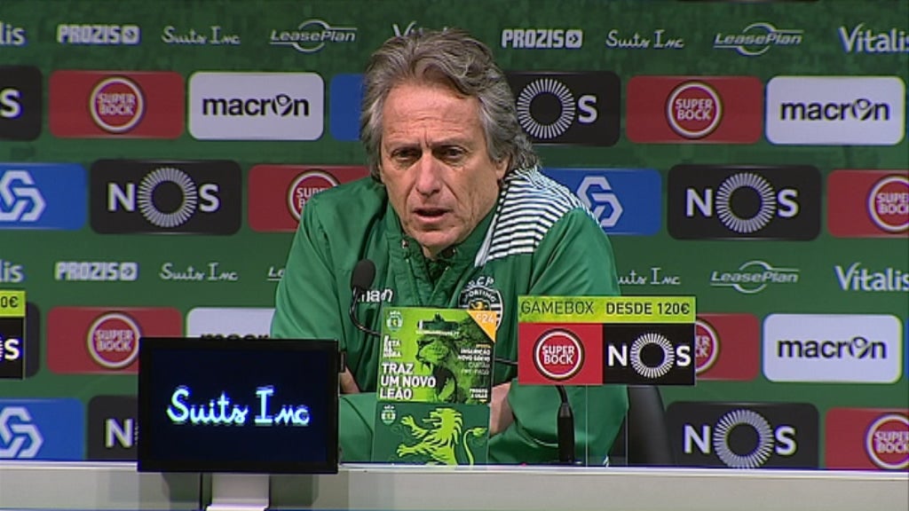 Conferência de imprensa de Jorge Jesus