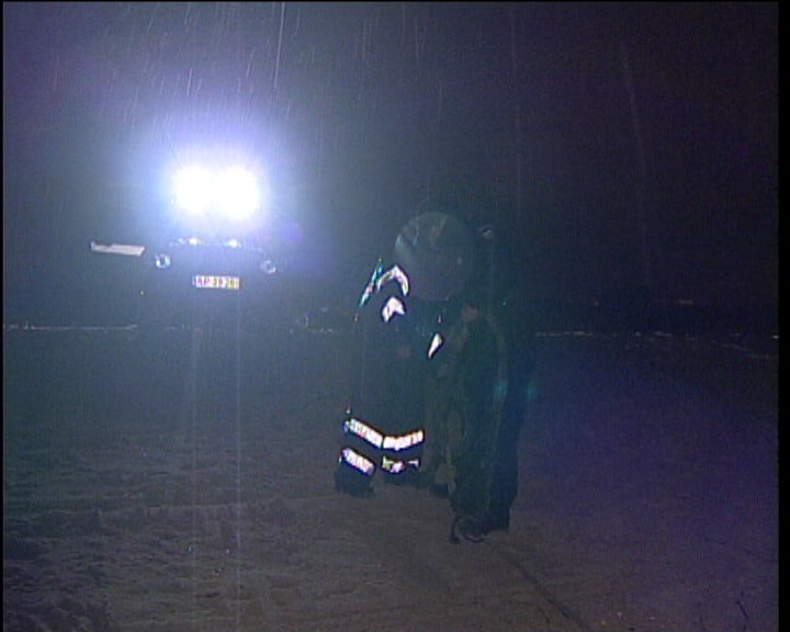 Veleiro encalhado na praia de Altura