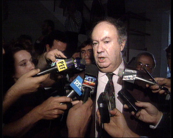 Conferência de imprensa de Alberto João Jardim