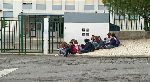 Falta de professores numa escola em Beja
