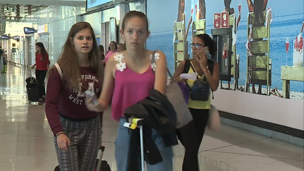 Chegada de emigrantes