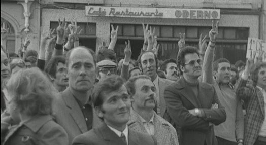 Manifestação de apoio ao 25 de Abril de 1974 em Águeda