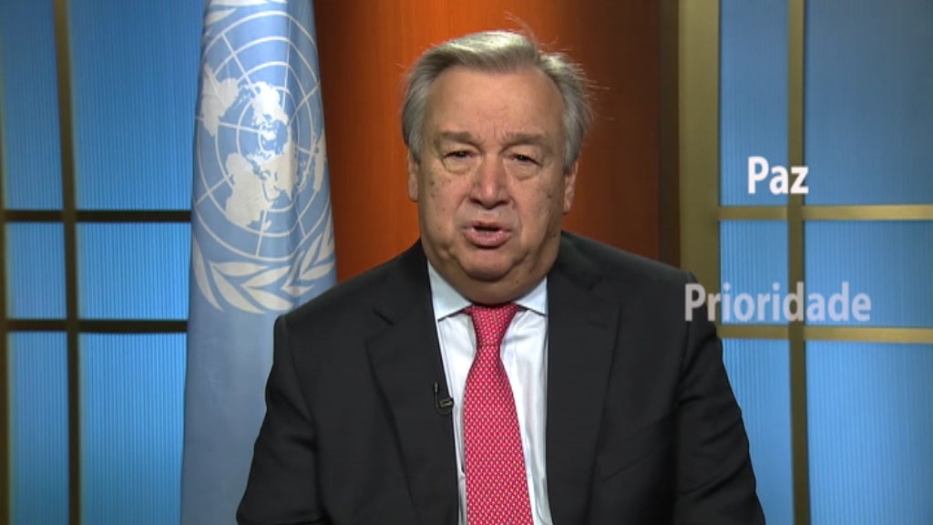 Mensagem de António Guterres