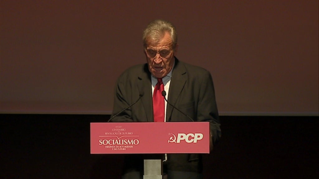 Intervenção de Jerónimo de Sousa