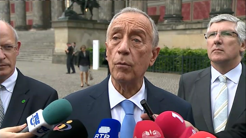 Vista Oficial de Marcelo Rebelo de Sousa a Berlim