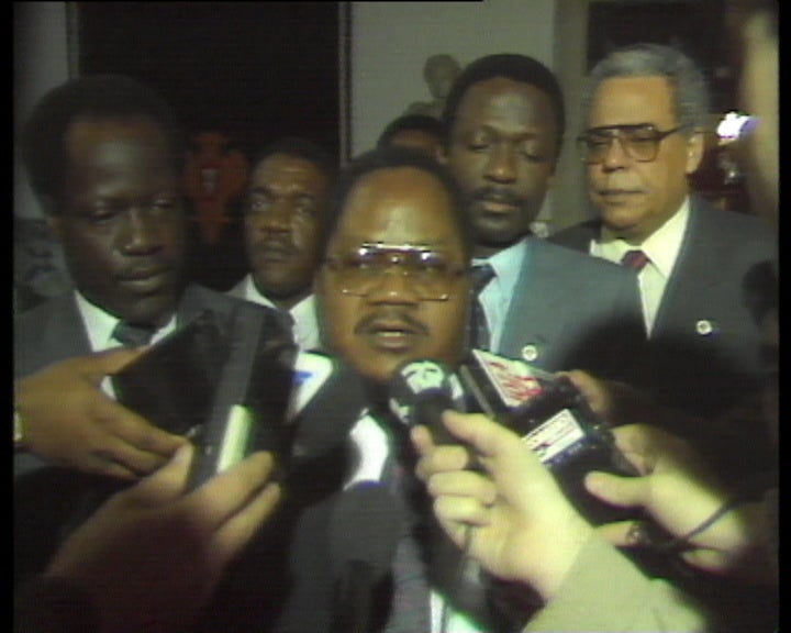 Encontro de Mário Soares com UNITA e MPLA