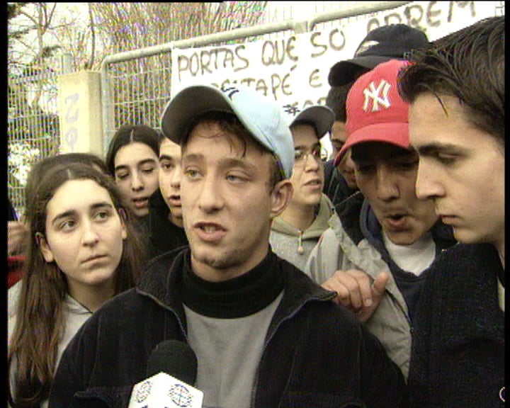 Greve dos alunos de Escola Secundária do Cacém