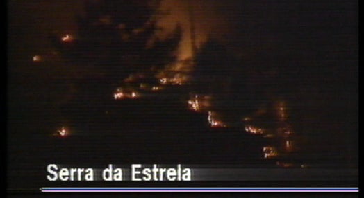 Incêndio na Serra da Estrela