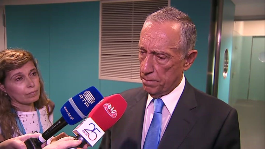 Declarações de Marcelo Rebelo de Sousa