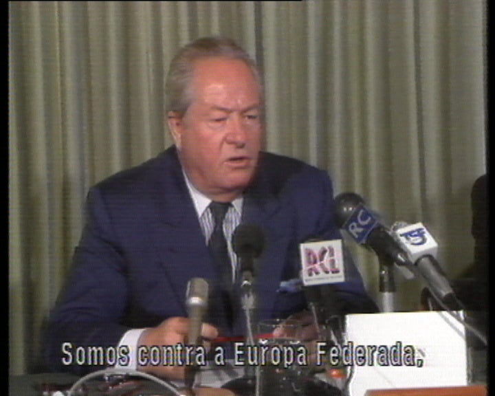 Conferência de imprensa de Jean Marie Le Pen