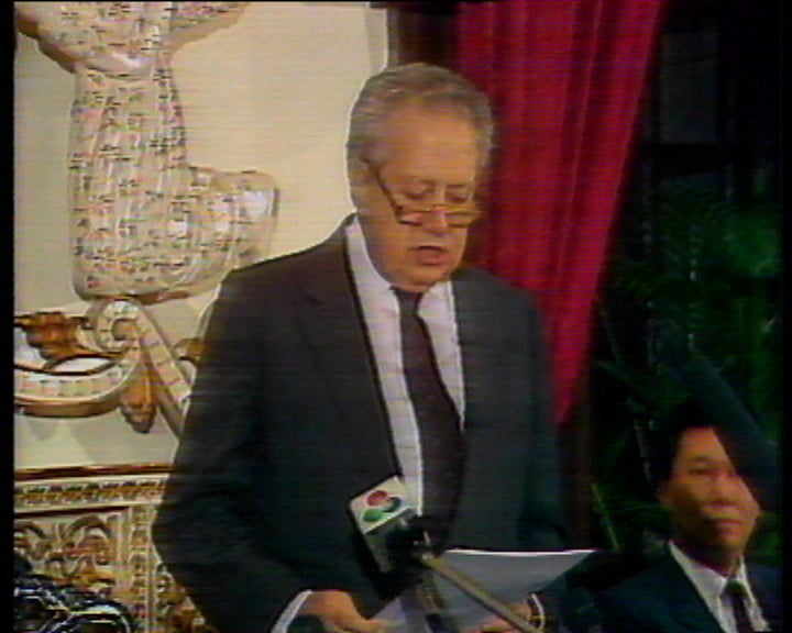 Visita de Mário Soares a Macau I