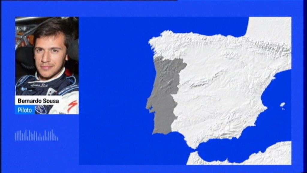 Bernardo Sousa no campeonato de ralis dos Açores