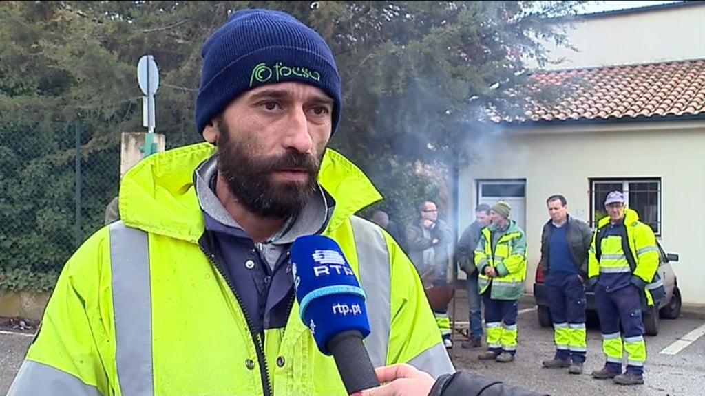 Greve de trabalhadores da recolha do lixo