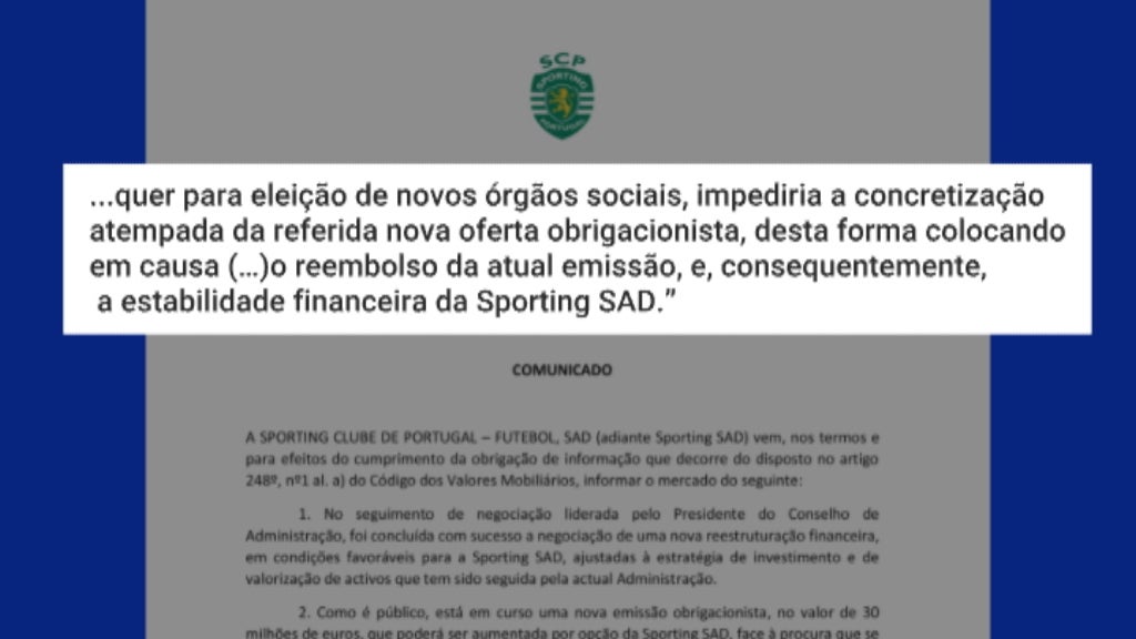 Dívidas do Sporting